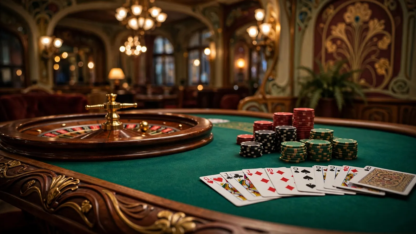 Kaszinójátékok: blackjack, rulett és más játékok